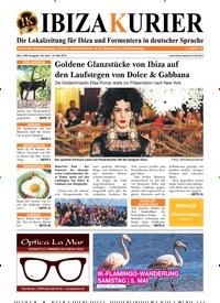 Titelbild der Ausgabe 61/2018 von Ibiza Kurier. Diese Zeitschrift und viele weitere Wirtschaftsmagazine und Politikmagazine als Abo oder epaper bei United Kiosk online kaufen.
