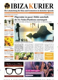 Titelbild der Ausgabe 63/2018 von Ibiza Kurier. Diese Zeitschrift und viele weitere Wirtschaftsmagazine und Politikmagazine als Abo oder epaper bei United Kiosk online kaufen.