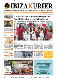 Titelbild der Ausgabe 76/2019 von Ibiza Kurier. Diese Zeitschrift und viele weitere Wirtschaftsmagazine und Politikmagazine als Abo oder epaper bei United Kiosk online kaufen.