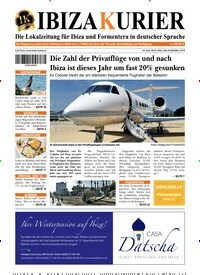 Titelbild der Ausgabe 78/2019 von Ibiza Kurier. Diese Zeitschrift und viele weitere Wirtschaftsmagazine und Politikmagazine als Abo oder epaper bei United Kiosk online kaufen.