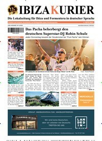 Titelbild der Ausgabe 112/2023 von Ibiza Kurier. Diese Zeitschrift und viele weitere Wirtschaftsmagazine und Politikmagazine als Abo oder epaper bei United Kiosk online kaufen.