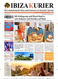 Titelbild der Ausgabe 129/2025 von Ibiza Kurier. Diese Zeitschrift und viele weitere Wirtschaftsmagazine und Politikmagazine als Abo oder epaper bei United Kiosk online kaufen.