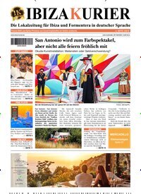 Titelbild der Ausgabe 130/2025 von Ibiza Kurier. Diese Zeitschrift und viele weitere Wirtschaftsmagazine und Politikmagazine als Abo oder epaper bei United Kiosk online kaufen.