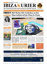 Titelbild der Ausgabe 133/2025 von Ibiza Kurier. Diese Zeitschrift und viele weitere Wirtschaftsmagazine und Politikmagazine als Abo oder epaper bei United Kiosk online kaufen.