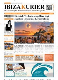 Titelbild der Ausgabe 140/2026 von Ibiza Kurier. Diese Zeitschrift und viele weitere Wirtschaftsmagazine und Politikmagazine als Abo oder epaper bei United Kiosk online kaufen.