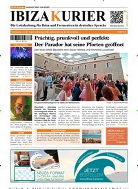 Titelbild der Ausgabe 141/2026 von Ibiza Kurier. Diese Zeitschrift und viele weitere Wirtschaftsmagazine und Politikmagazine als Abo oder epaper bei United Kiosk online kaufen.