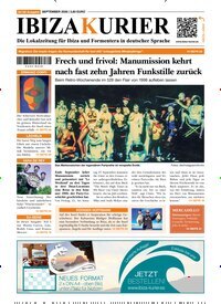Titelbild der Ausgabe 142/2026 von Ibiza Kurier. Diese Zeitschrift und viele weitere Wirtschaftsmagazine und Politikmagazine als Abo oder epaper bei United Kiosk online kaufen.