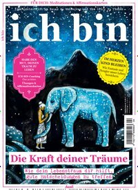 Titelbild der Ausgabe 4/2025 von ich bin. Diese Zeitschrift und viele weitere Frauenzeitschriften als Abo oder epaper bei United Kiosk online kaufen.