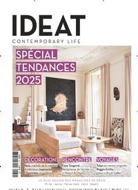 Titelbild der Ausgabe 1/2025 von Ideat Frankreich. Diese Zeitschrift und viele weitere Gartenzeitschriften und Wohnzeitschriften als Abo oder epaper bei United Kiosk online kaufen.
