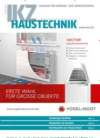 Titelbild der Ausgabe 8/2019 von IKZ Haustechnik. Diese Zeitschrift und viele weitere Architekturzeitschriften und Bauzeitschriften als Abo oder epaper bei United Kiosk online kaufen.