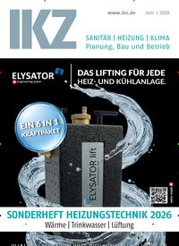 Titelbild der Ausgabe 1/2026 von IKZ Haustechnik Sonderheft. Diese Zeitschrift und viele weitere Architekturzeitschriften und Bauzeitschriften als Abo oder epaper bei United Kiosk online kaufen.