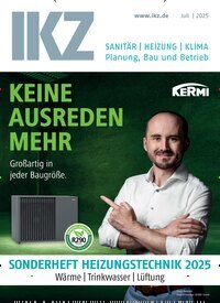 Titelbild der Ausgabe 2/2025 von IKZ Haustechnik Sonderheft. Diese Zeitschrift und viele weitere Architekturzeitschriften und Bauzeitschriften als Abo oder epaper bei United Kiosk online kaufen.