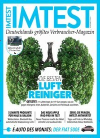 Titelbild der Ausgabe 7/2021 von IMTEST - Das Verbraucher Magazin. Diese Zeitschrift und viele weitere Wirtschaftsmagazine und Politikmagazine als Abo oder epaper bei United Kiosk online kaufen.