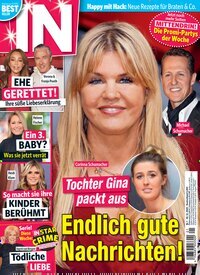 Titelbild der Ausgabe 1/2026 von IN - Leute, Lifestyle, Leben. Diese Zeitschrift und viele weitere Lifestylemagazine und Peoplemagazine als Abo oder epaper bei United Kiosk online kaufen.