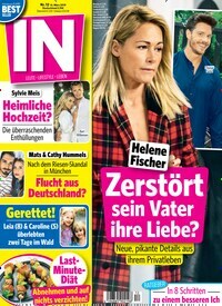 Titelbild der Ausgabe 12/2019 von IN - Leute, Lifestyle, Leben. Diese Zeitschrift und viele weitere Lifestylemagazine und Peoplemagazine als Abo oder epaper bei United Kiosk online kaufen.
