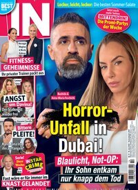 Titelbild der Ausgabe 14/2025 von IN - Leute, Lifestyle, Leben. Diese Zeitschrift und viele weitere Lifestylemagazine und Peoplemagazine als Abo oder epaper bei United Kiosk online kaufen.