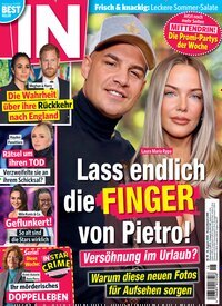 Titelbild der Ausgabe 18/2026 von IN - Leute, Lifestyle, Leben. Diese Zeitschrift und viele weitere Lifestylemagazine und Peoplemagazine als Abo oder epaper bei United Kiosk online kaufen.