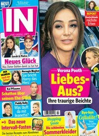 Titelbild der Ausgabe 23/2019 von IN - Leute, Lifestyle, Leben. Diese Zeitschrift und viele weitere Lifestylemagazine und Peoplemagazine als Abo oder epaper bei United Kiosk online kaufen.