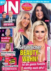 Titelbild der Ausgabe 26/2025 von IN - Leute, Lifestyle, Leben. Diese Zeitschrift und viele weitere Lifestylemagazine und Peoplemagazine als Abo oder epaper bei United Kiosk online kaufen.