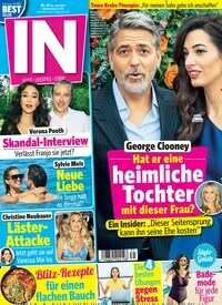 Titelbild der Ausgabe 31/2019 von IN - Leute, Lifestyle, Leben. Diese Zeitschrift und viele weitere Lifestylemagazine und Peoplemagazine als Abo oder epaper bei United Kiosk online kaufen.