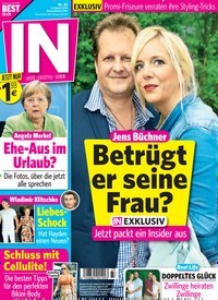 Titelbild der Ausgabe 33/2018 von IN - Leute, Lifestyle, Leben. Diese Zeitschrift und viele weitere Lifestylemagazine und Peoplemagazine als Abo oder epaper bei United Kiosk online kaufen.