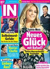 Titelbild der Ausgabe 47/2018 von IN - Leute, Lifestyle, Leben. Diese Zeitschrift und viele weitere Lifestylemagazine und Peoplemagazine als Abo oder epaper bei United Kiosk online kaufen.