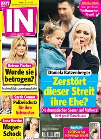 Titelbild der Ausgabe 51/2018 von IN - Leute, Lifestyle, Leben. Diese Zeitschrift und viele weitere Lifestylemagazine und Peoplemagazine als Abo oder epaper bei United Kiosk online kaufen.