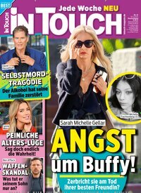 Titelbild der Ausgabe 13/2025 von In Touch. Diese Zeitschrift und viele weitere Lifestylemagazine und Peoplemagazine als Abo oder epaper bei United Kiosk online kaufen.