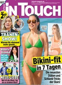 Titelbild der Ausgabe 20/2022 von In Touch. Diese Zeitschrift und viele weitere Lifestylemagazine und Peoplemagazine als Abo oder epaper bei United Kiosk online kaufen.