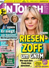 Titelbild der Ausgabe 22/2022 von In Touch. Diese Zeitschrift und viele weitere Lifestylemagazine und Peoplemagazine als Abo oder epaper bei United Kiosk online kaufen.