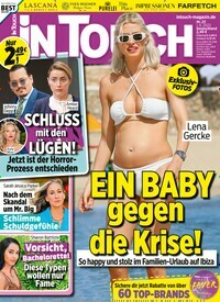 Titelbild der Ausgabe 23/2022 von In Touch. Diese Zeitschrift und viele weitere Lifestylemagazine und Peoplemagazine als Abo oder epaper bei United Kiosk online kaufen.