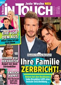Titelbild der Ausgabe 25/2025 von In Touch. Diese Zeitschrift und viele weitere Lifestylemagazine und Peoplemagazine als Abo oder epaper bei United Kiosk online kaufen.