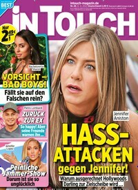 Titelbild der Ausgabe 26/2022 von In Touch. Diese Zeitschrift und viele weitere Lifestylemagazine und Peoplemagazine als Abo oder epaper bei United Kiosk online kaufen.