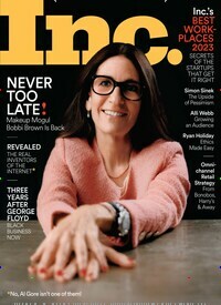 Titelbild der Ausgabe 5/2023 von Inc.. Diese Zeitschrift und viele weitere Wirtschaftsmagazine und Politikmagazine als Abo oder epaper bei United Kiosk online kaufen.