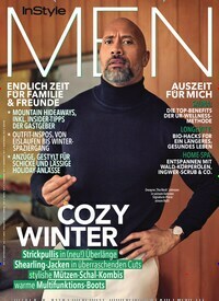Titelbild der Ausgabe 4/2023 von InStyle Men. Diese Zeitschrift und viele weitere Modemagazine und DIY-Magazine als Abo oder epaper bei United Kiosk online kaufen.