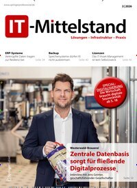 Titelbild der Ausgabe 3/2026 von IT-Mittelstand. Diese Zeitschrift und viele weitere Businessmagazine als Abo oder epaper bei United Kiosk online kaufen.