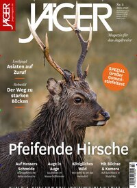 Titelbild der Ausgabe 3/2026 von Jäger. Diese Zeitschrift und viele weitere Sportmagazine als Abo oder epaper bei United Kiosk online kaufen.