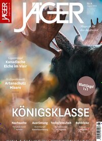 Titelbild der Ausgabe 8/2025 von Jäger. Diese Zeitschrift und viele weitere Sportmagazine als Abo oder epaper bei United Kiosk online kaufen.
