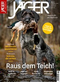 Titelbild der Ausgabe 11/2025 von Jäger. Diese Zeitschrift und viele weitere Sportmagazine als Abo oder epaper bei United Kiosk online kaufen.