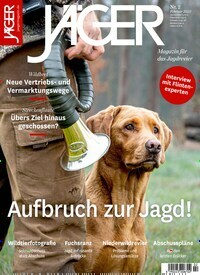 Titelbild der Ausgabe 20/2023 von Jäger. Diese Zeitschrift und viele weitere Sportmagazine als Abo oder epaper bei United Kiosk online kaufen.