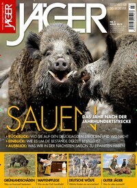 Titelbild der Ausgabe 30/2019 von JÄGER. Diese Zeitschrift und viele weitere Sportmagazine als Abo oder epaper bei United Kiosk online kaufen.