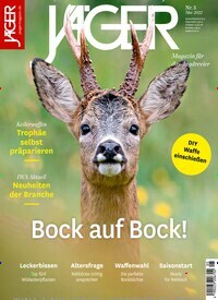 Titelbild der Ausgabe 50/2022 von Jäger. Diese Zeitschrift und viele weitere Sportmagazine als Abo oder epaper bei United Kiosk online kaufen.