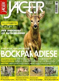 Titelbild der Ausgabe 60/2018 von Jäger. Diese Zeitschrift und viele weitere Sportmagazine als Abo oder epaper bei United Kiosk online kaufen.