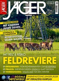 Titelbild der Ausgabe 60/2019 von Jäger. Diese Zeitschrift und viele weitere Sportmagazine als Abo oder epaper bei United Kiosk online kaufen.