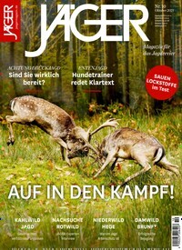 Titelbild der Ausgabe 100/2021 von Jäger. Diese Zeitschrift und viele weitere Sportmagazine als Abo oder epaper bei United Kiosk online kaufen.