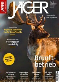 Titelbild der Ausgabe 100/2023 von Jäger. Diese Zeitschrift und viele weitere Sportmagazine als Abo oder epaper bei United Kiosk online kaufen.