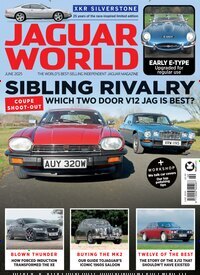 Titelbild der Ausgabe 6/2025 von Jaguar World Monthly. Diese Zeitschrift und viele weitere Automagazine und Motorradzeitschriften als Abo oder epaper bei United Kiosk online kaufen.