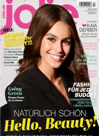 Titelbild der Ausgabe 3/2019 von Jolie. Diese Zeitschrift und viele weitere Frauenzeitschriften als Abo oder epaper bei United Kiosk online kaufen.