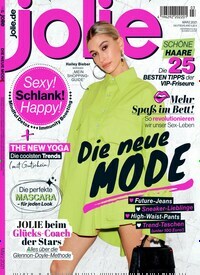 Titelbild der Ausgabe 3/2021 von Jolie. Diese Zeitschrift und viele weitere Frauenzeitschriften als Abo oder epaper bei United Kiosk online kaufen.