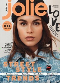 Titelbild der Ausgabe 3/2024 von Jolie. Diese Zeitschrift und viele weitere Frauenzeitschriften als Abo oder epaper bei United Kiosk online kaufen.